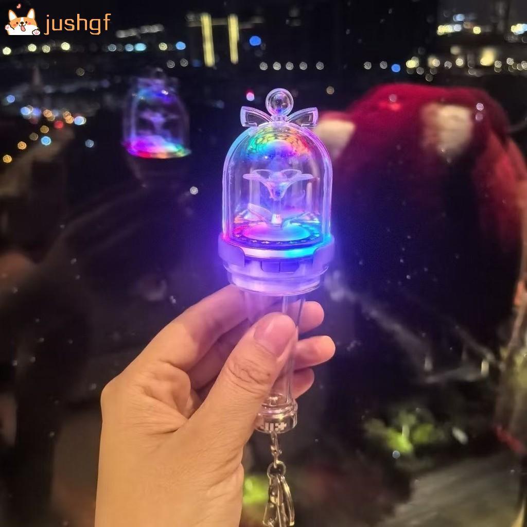 Illit Mini Lightstick พวงกุญแจ - Kpop Concert Glow Stick สําหรับแฟนๆ Wonhee Minju