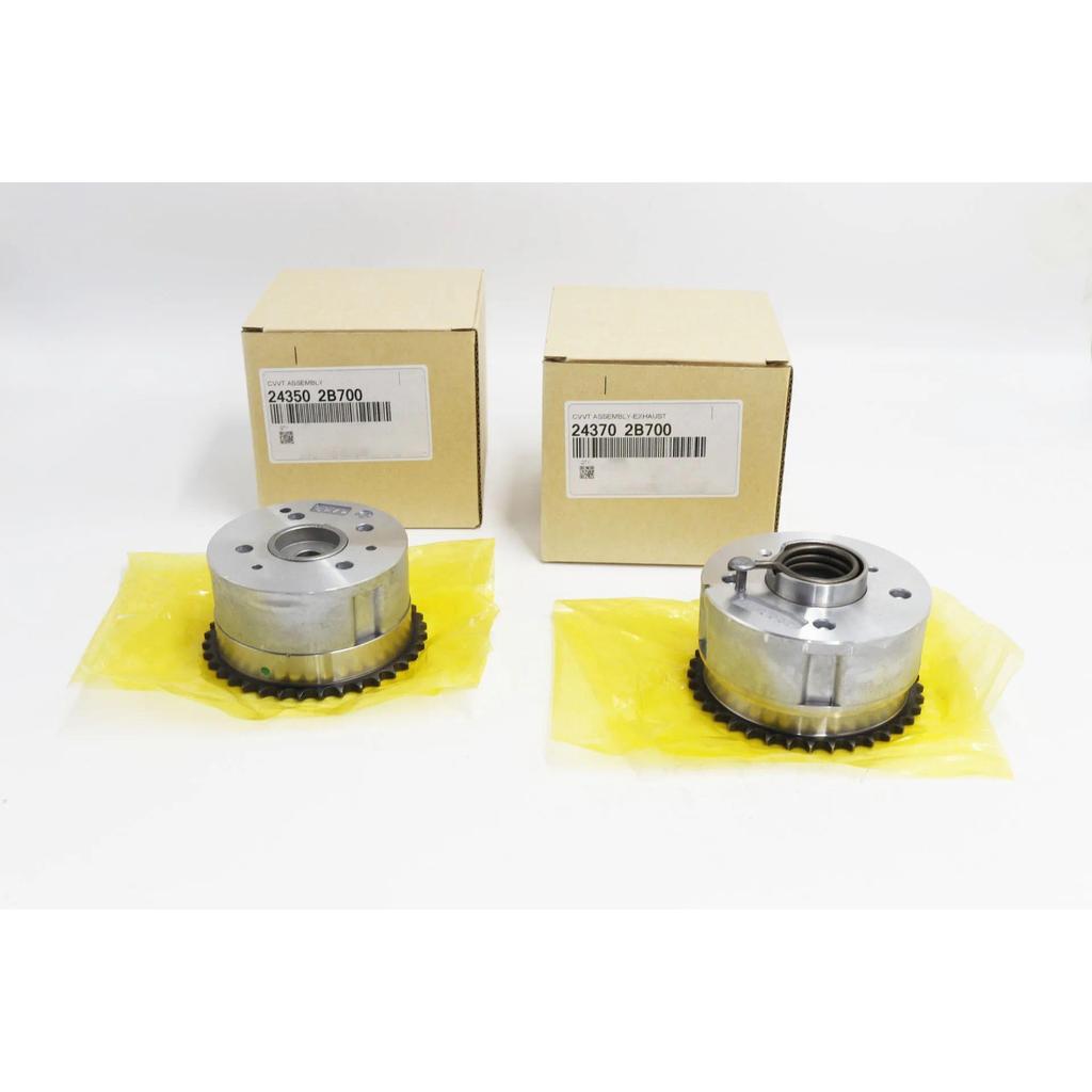 คู่ 24370-2B700 24350-2B700 243702บี700 243502B700 Timing Gear Phase Regulator สําหรับ Hyundai Kia