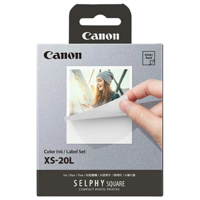 Canon XS20L Ink & Paper for SELPHY SQUARE QX10/QX20
