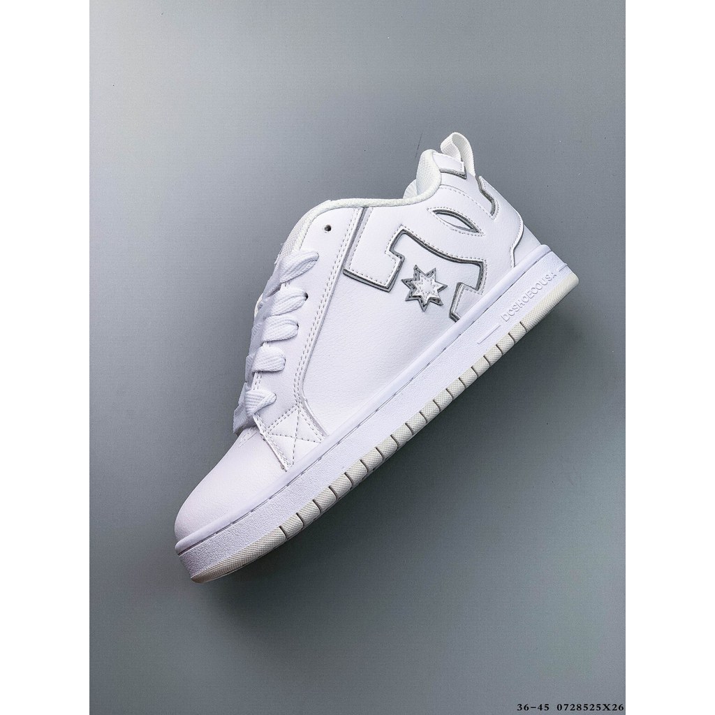 ✅DC Shoes Court Graffik รองเท้าขนมปังอินเทรนด์กันลื่นและทนทานรองเท้าบอร์ดต่ํา