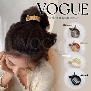 Vogue🌟พร้อมส่ง🌟 กิ๊ปหนีบผม สไตล์มินิมอล สีพื้นใส่สบาย ตัวเล็กน่ารัก (VO-54)