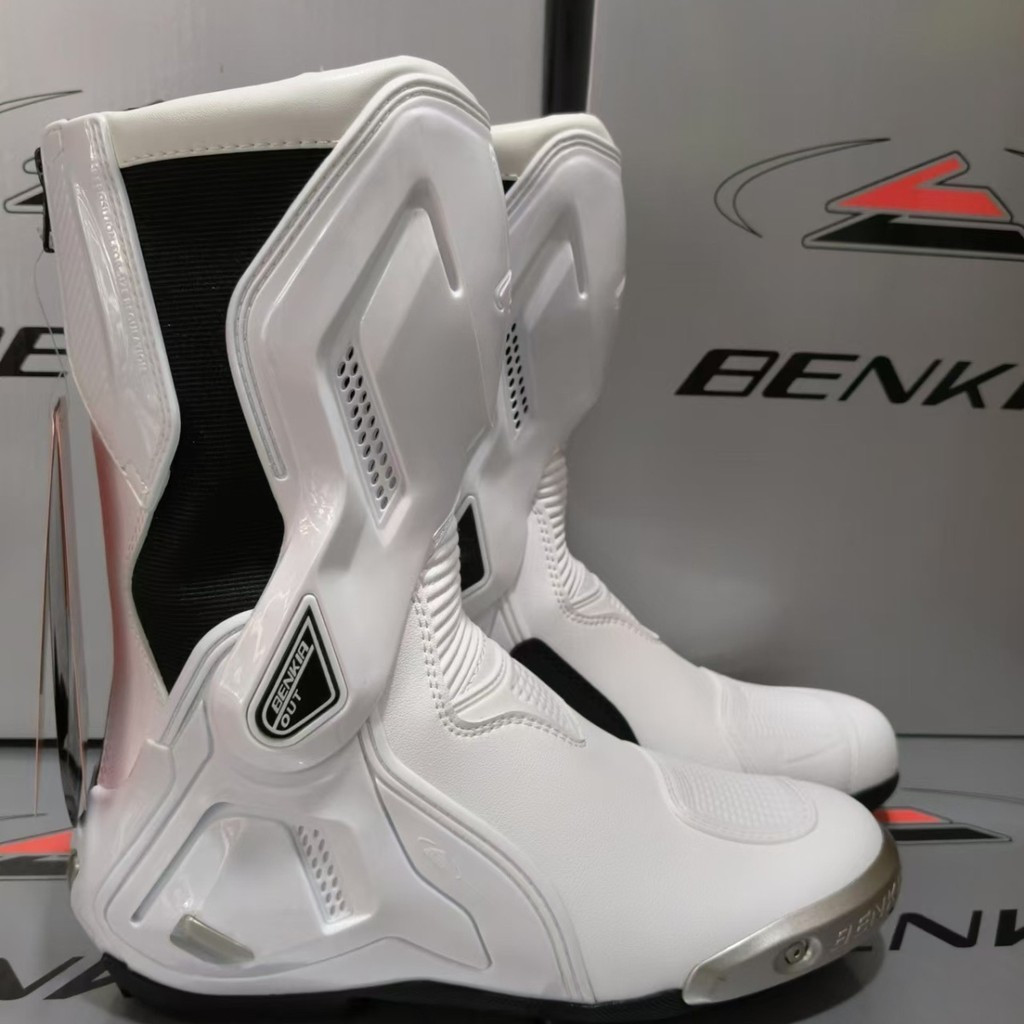 [1179 คอลเลกชันคน] BENKIA BENKIA รองเท้าขี่มอเตอร์ไซค์ Rally มอเตอร์ไซค์ระบายอากาศ Off-Road Four Sea