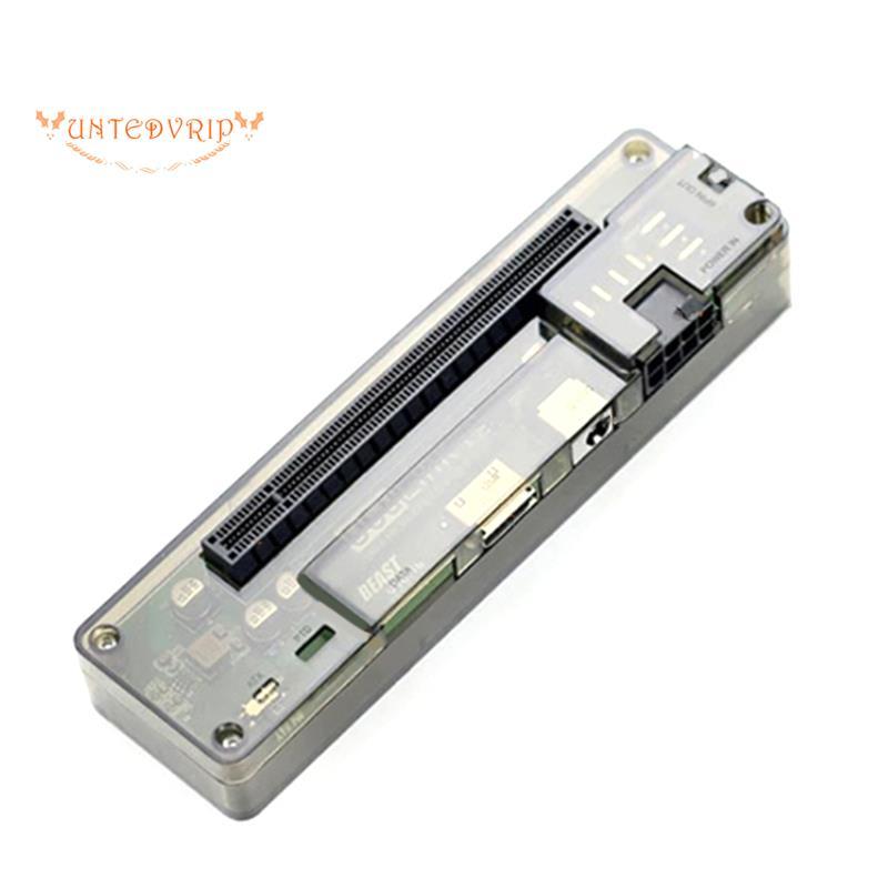 [Quick U] OCuLink GPU Dock GPU Docking Station PCIe 4.0 X4 แท่นการ์ดกราฟิกภายนอก 32 Gbps