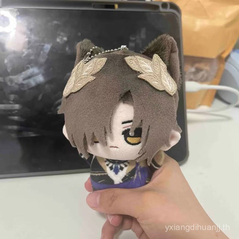 Arknights Bacchus Brownie 10 ซม.พิมพ์ผ้าฝ้ายตุ๊กตาจี้พวงกุญแจ,เกมรูปตุ๊กตา Merch ของขวัญสําหรับ Arkn