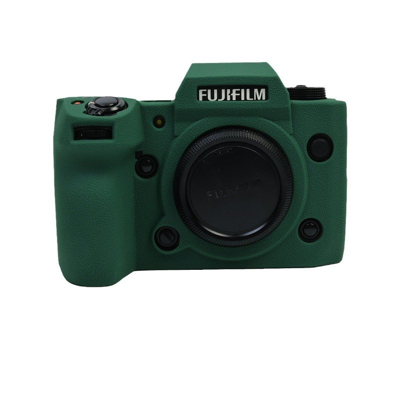 เหมาะสําหรับกระเป๋ากล้อง Fuji X-H2 XH2 เคสซิลิโคน xh2s รูปแบบยางนุ่มเคสถ่ายภาพกันลื่น