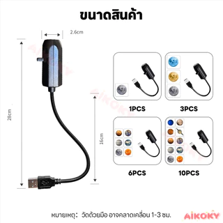 AIKOKY โคมไฟโปรเจคเตอร์ดวงจันทร์ ไฟ LED บรรยากาศ ถ่ายรูป ไฟฉายดาวเคราะห์ในฝัน วันเกิด ไฟกลางคืน