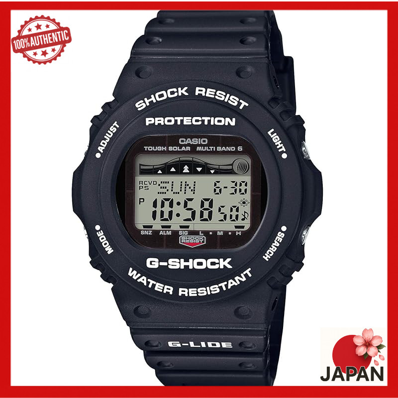 Casio G-Shock G-Lide Wave Solar Men's Watch - Model GWX-5700CS