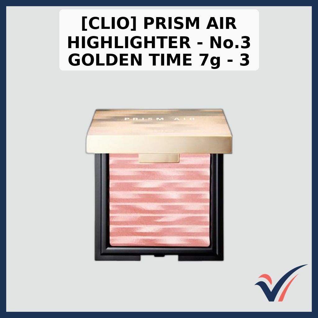 [CLIO] PRISM AIR HIGHLIGHTER - No.3 GOLDEN TIME 7g - 3 GOLDEN TIME / ไฮไลท์เกาหลี / Radiant Glow by 