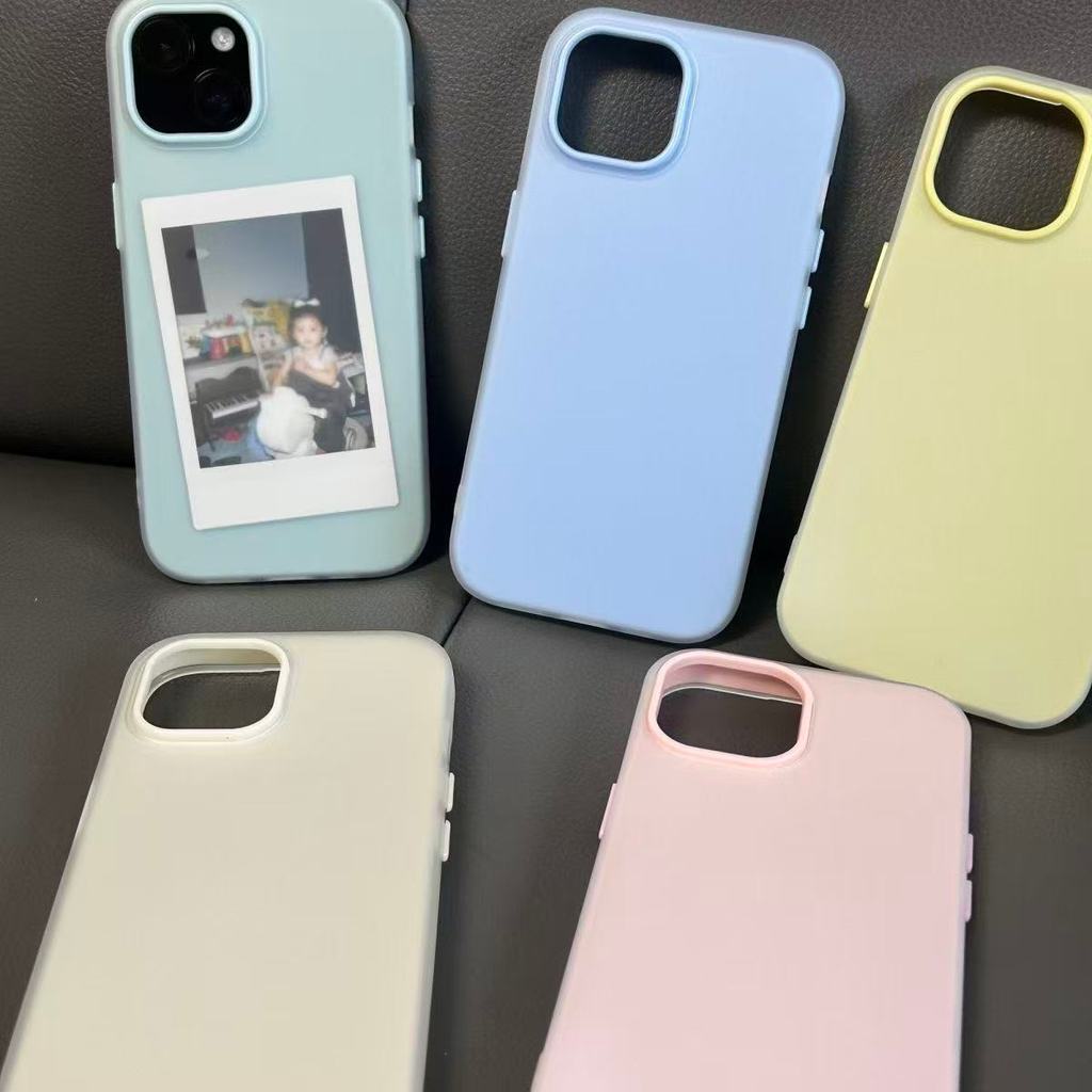 เคสโทรศัพท์เหมาะสําหรับVivo SimpleสีทึบกรอบรูปTwo-in-Oneเคสโทรศัพท์Shock-Resistantรวมทุกอย่างเหมาะสํ