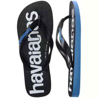 HAVAIANAS รองเท้าแตะ Top Logomania 2 Flip Flop BRILLIANT BLUE 414574135043U_F5BLXX