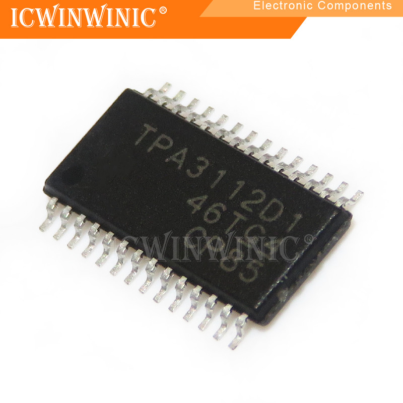 5 ชิ้น TPA3112D1PWPR TPA3112D1 TPA3112 HTSSOP-28 วงจรรวม IC