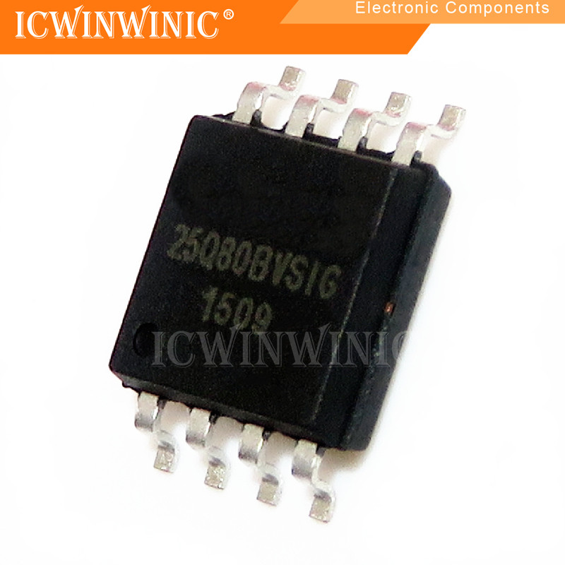 5 ชิ้น W25Q80BVSIG 25Q80BVSIG 25Q80 SOP-8 วงจรรวม IC