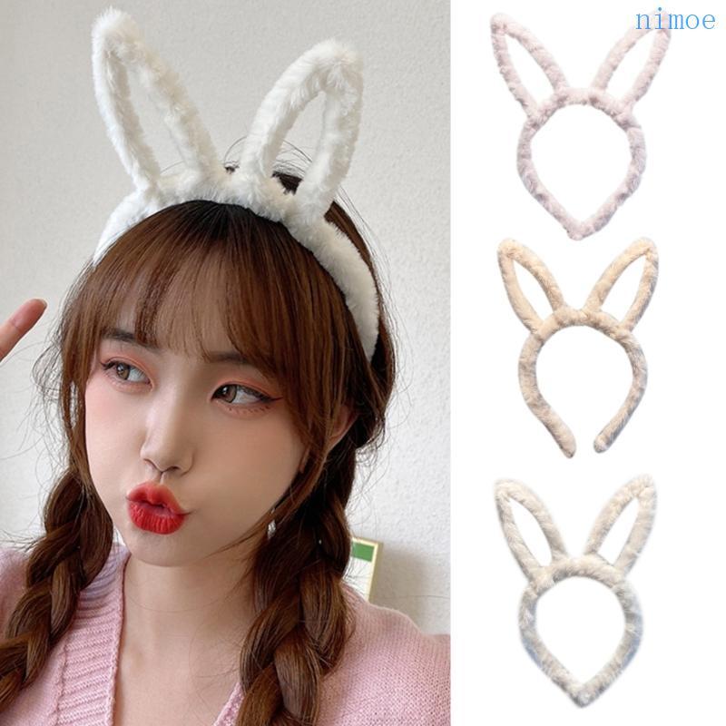 Nio Bunny Ears Headband กระต่ายหูตุ๊กตาน่ารักสําหรับคอสเพลย์สวมใส่ทุกวัน