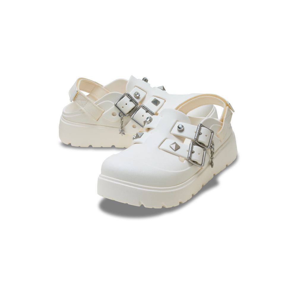 CROCS รองเท้าลำลองผู้หญิง LOAFERETTE STAR STUDDED CLOG รูปที่ 6