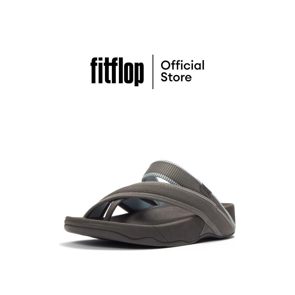FITFLOP SLING W/RESISTANT MESH/WEB TP รองเท้าแตะแบบหูหนีบผู้ชาย รุ่น A5U-D73 สี BROWN