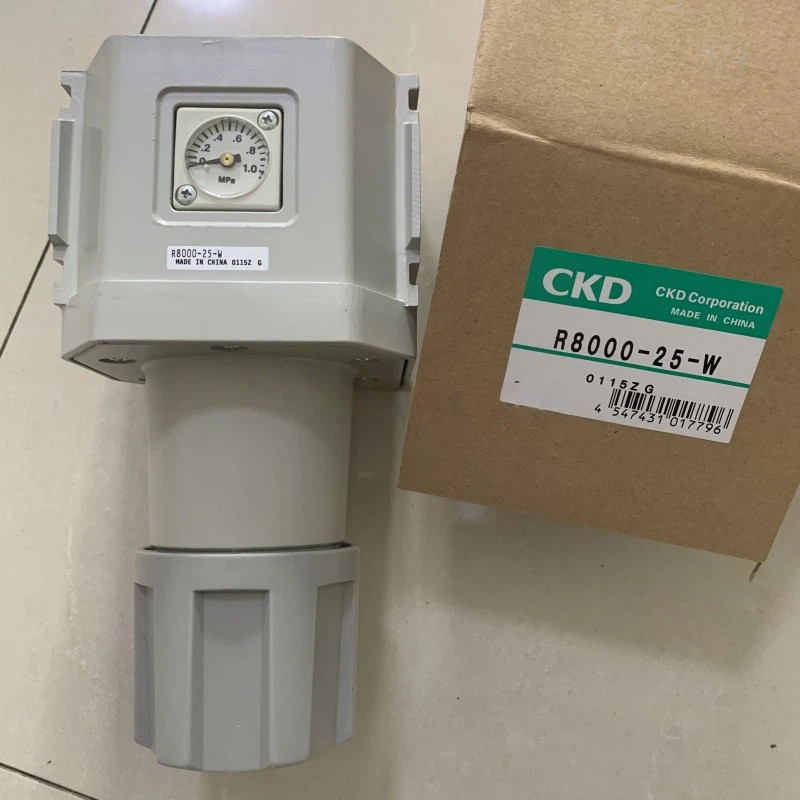 วาล์วหมุนเวียนความดัน CKD ดั้งเดิม R8000-25-W R8000-25-W-X1 ของแท้ใหม่เอี่ยม