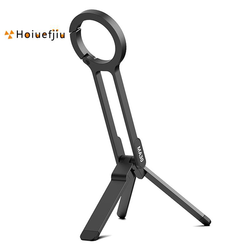 ULANZI HouefjiuUlanzi MA30 Carabiner-Mounted Phoneขาตั้งกล้องแบบพกพาที่วางโทรศัพท์แม่เหล็กสําหรับวิด