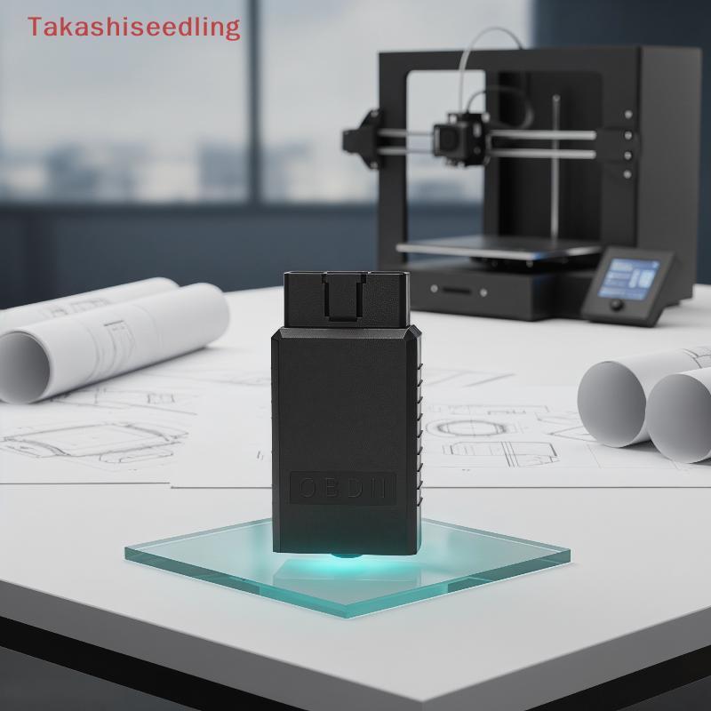 (Takashiseedling) น้ําหนักเบาOBD2 Connector 12Vชายปลั๊ก 6Pin 16Pin Shell Soetสะดวกเครื่องมือวินิจฉัย