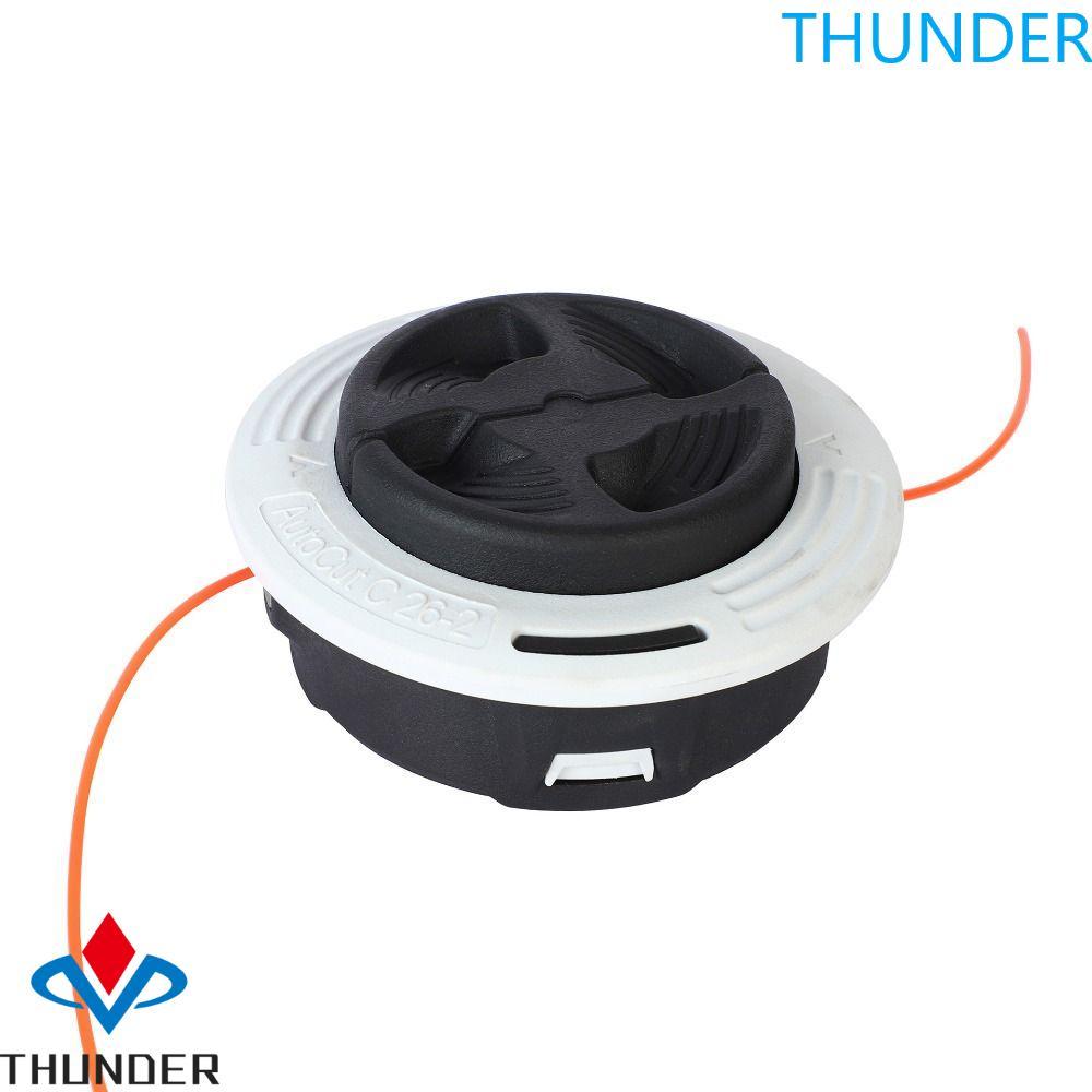 THUNDER หัวเครื่องตัดหญ้า, C26-2 หัวทริมเมอร์สีดํา, ติดตั้งง่ายหัวตรงสูง Adaptor ทนทานอุปกรณ์เสริมทริมเมอร์ Fs55r