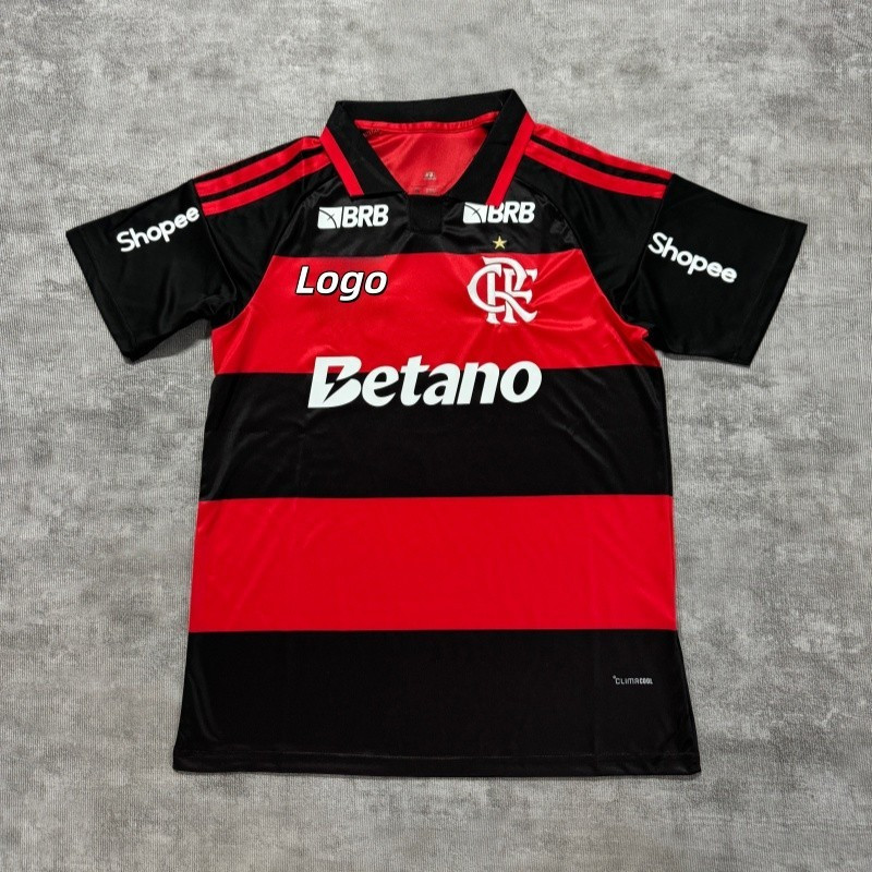 Fans Edition CR Flamengo 2026/27 Mens Flamengo Home เสื้อฟุตบอลแขนสั้น
