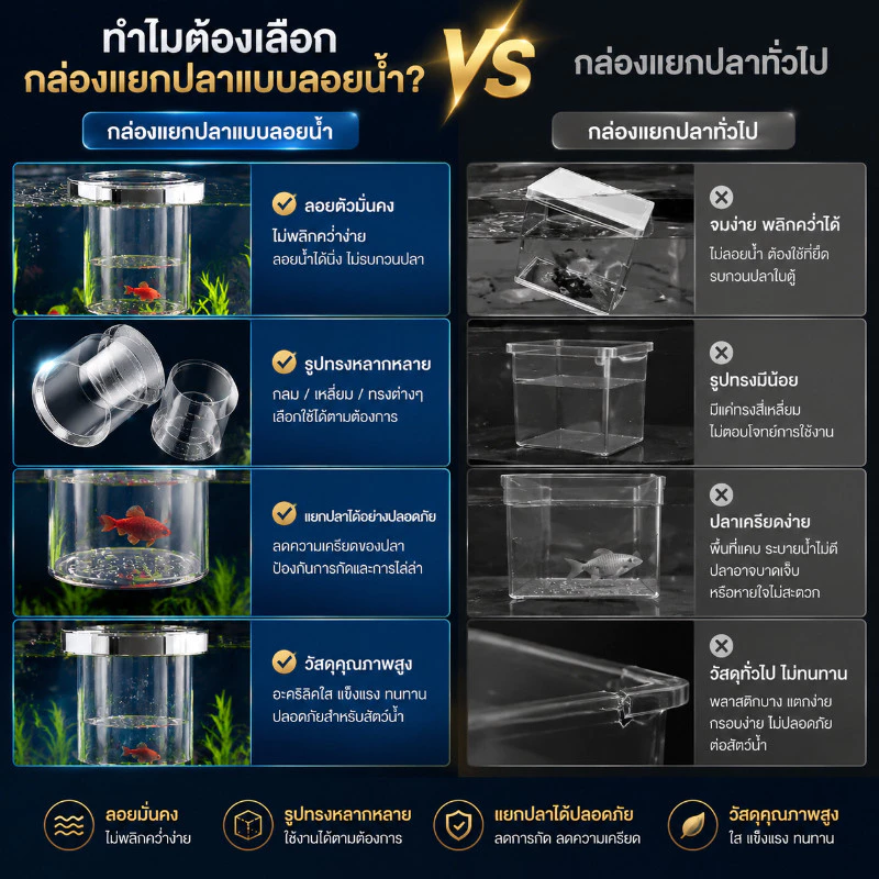 PawTica กล่องแยกปลา แบบลอยน้ำ thumbnail 6