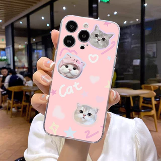 💎KingMall💎 เคสมือถือผู้หญิ กันกระแทกพรีเมียมบางเบากันรอยกันตก SAMSUNG A55 A54 A50 A30S A15 A14 A13 A05 A23 A16 A06