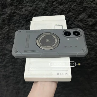 เคสโทรศัพท์ระบายความร้อนแบบกราฟีนสําหรับ XIAOMI Poco F8 X8 F7 X7 F6 F5 X6 Pro/กรอบหนาพิเศษกันกระแทกฝาครอบป้องกันแม่เหล็ก E-sports กรณี