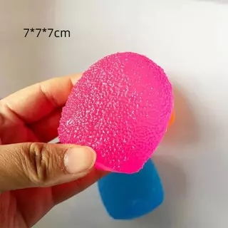 สกุชชี่ ICE BALL ลูกบอลน้ำแข็งรูปลูกอมมอลต์ แช่เย็นก่อนเล่น นุ่มยืดหยุ่นคืนรูปช้า ทนบีบ คลายเครียดระบายอารมณ์