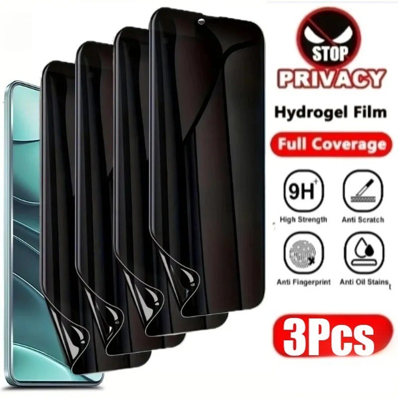 3 ชิ้นคลุมทั้งหมดป้องกันหน้าจอ HD ฟิล์มนุ่มสําหรับ Oppo K1 K3 K5 K7 K7x K9 K9s K9x K10 K11 K12 K13 K