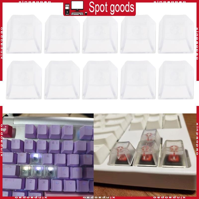 XI โปร่งใส Keycap R4 ความสูงหนา ABS Backlit Keycap ชุด Matte Backlit Keycap สําหรับคีย์บอร์ดแบบกลไก
