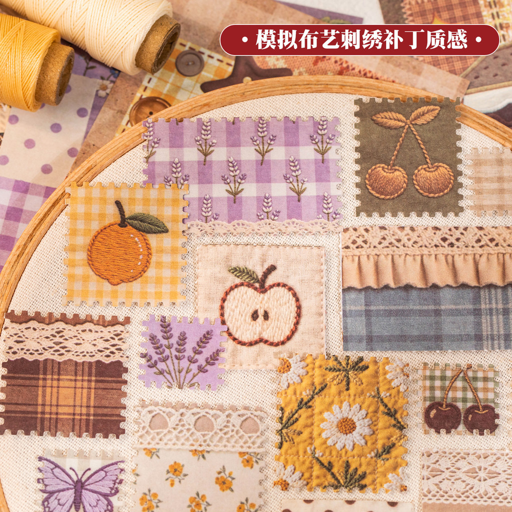 พร้อมสต็อก 50 ชิ้น/หนังสือ Patchwork เย็บปักถักร้อยสีขาว Cowhide วัสดุหนังสือคู่มือตกแต่งหมายเหตุนักเรียนคู่มือ DIY วัสดุฐาน