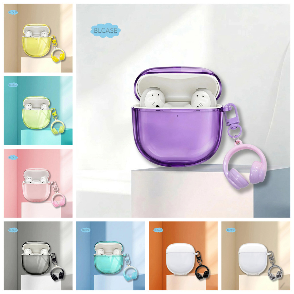 เคสใสไล่ระดับสีสําหรับ Bose QuietComfort Ultra Earbuds / QuietComfort Earbuds II / QuietComfort Ultr