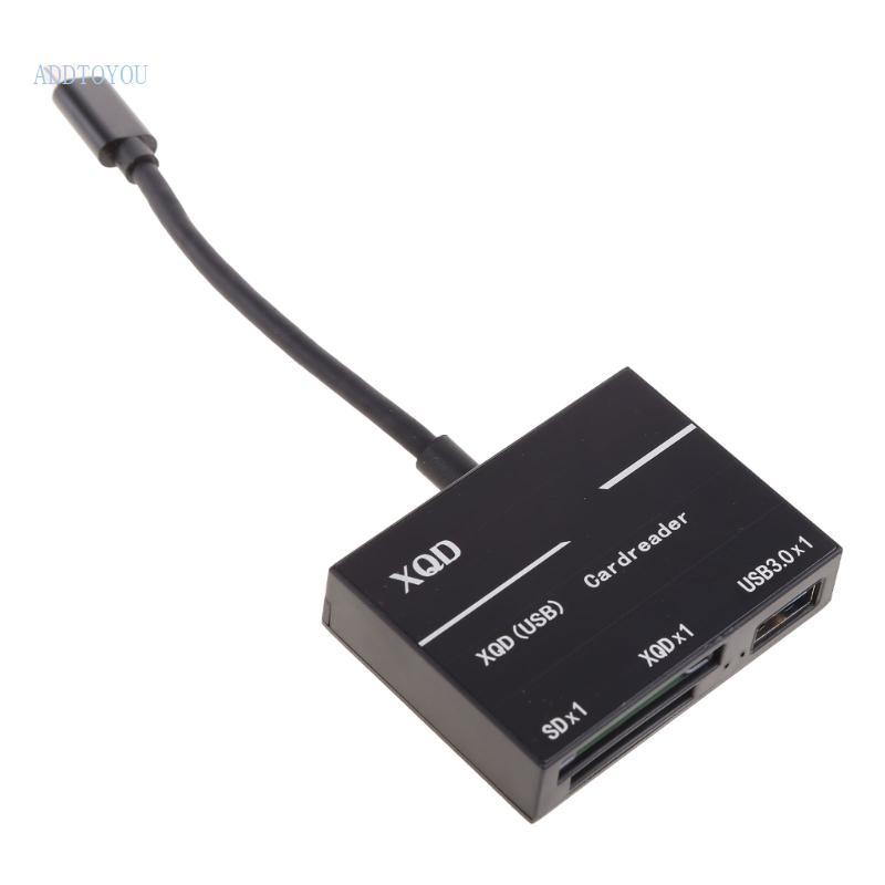 3C XQD 3-in-1 Card Reader Hub 2 0 วินาที XQD SD Card Reader อ่าน 3 การ์ดสําหรับ XQD SD - G Series สํ