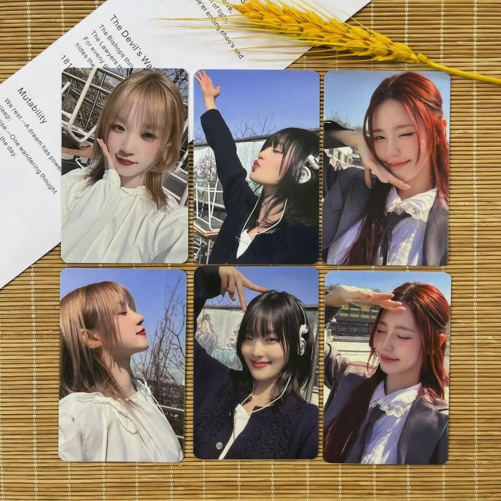 GIDLE fate Clock Song Card day1 Song Yuqi Jin Minnie Zhao Meiyeon Photo Card day2 Clock Song Qi Phot