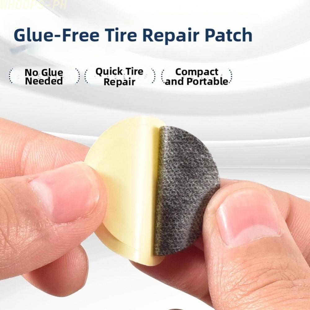 Compact Bike ยางซ่อม Patch Glueless สําหรับจักรยานเสือภูเขาจักรยาน On-the-Ride Fix