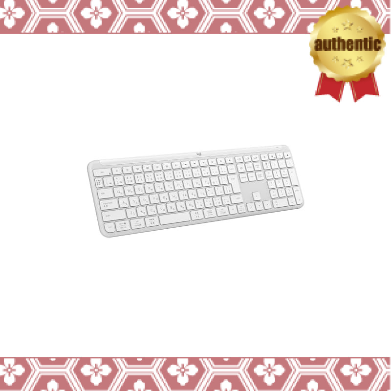 Logitech Signature Slim Wireless Keyboard K950GR - Quiet Typing, Bluetooth Connectivity, Easy-Switch