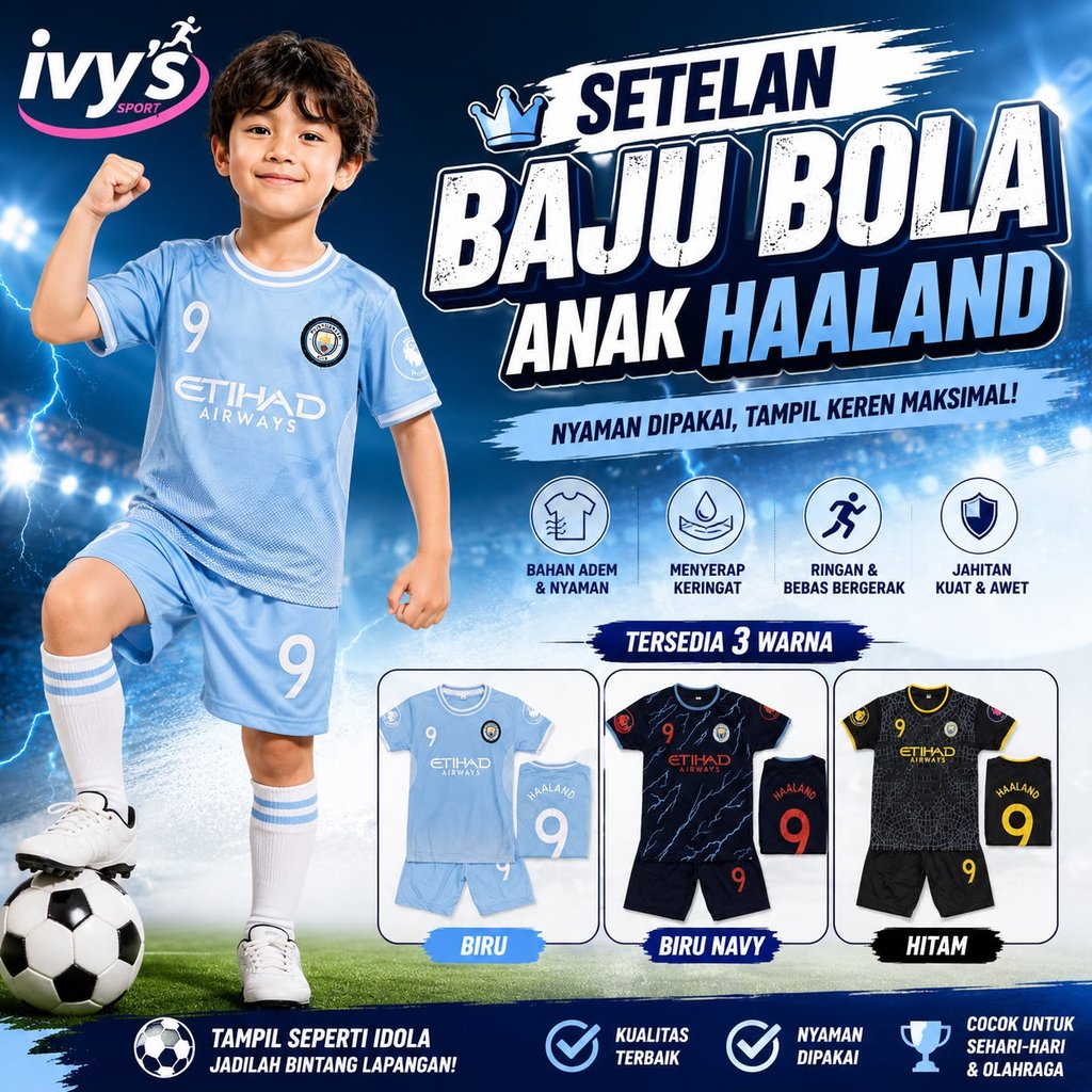 / ชุดเสื้อฟุตบอล CHILDRENS ใหม่ล่าสุด CT HAALAND RONALDO MESSI MBAPPE WORLD CUP LEAGUE / ชุดเสื้อฟุต
