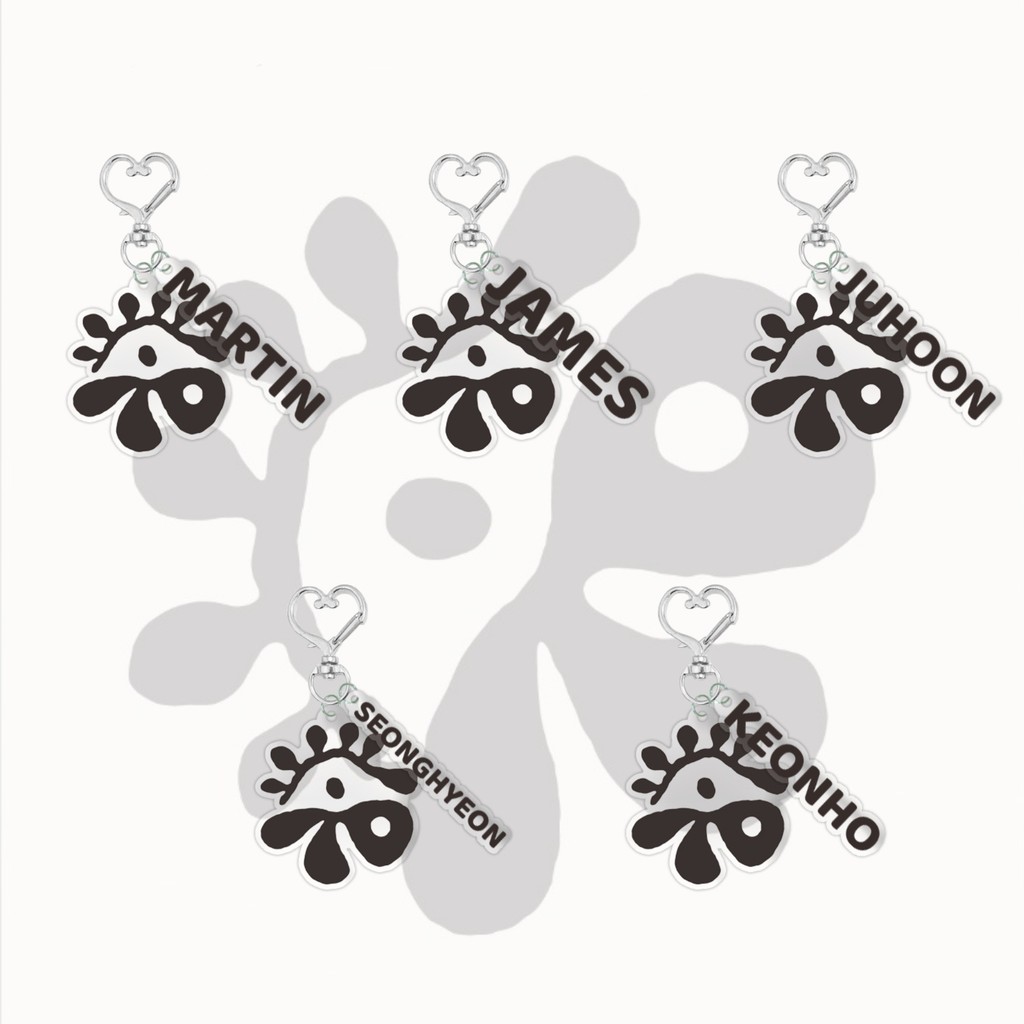CORTIS Zhao Yufan JAMES JUHOON JUHOON KEONHO KEONHO พวงกุญแจอะคริลิค