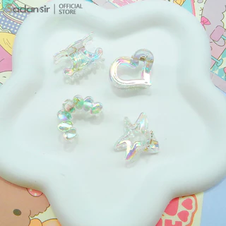 Sadansir.th1 กิ๊บติดผมเลเซอร์ แบบหนีบเล็ก สีแฟนตาซี หนีบผมหน้าม้า ใส่อยู่งานปัง ใส่ได้ทุกวัน