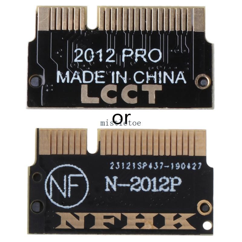 MIS PCIE สําหรับ M 2 NVME Mac-Book SSD แปลงอะแดปเตอร์ SSD อัพเกรดชุดสําหรับ Retina 2012 A1398 A1425 