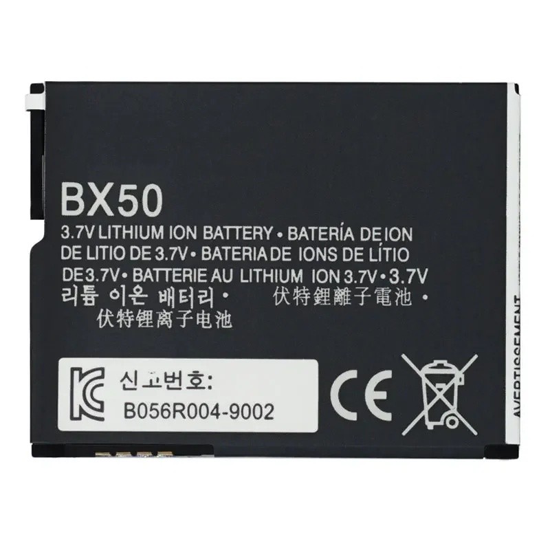 คุณภาพสูง 1300mAh BX50 แบตเตอรี่สําหรับ MOTOROLA RAZR2 V9 RAZR2 V9m Q9m Q9h แบตเตอรี่