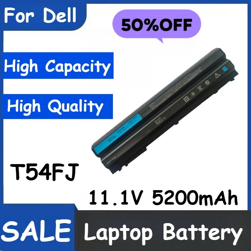11.1V T54FJ E6420/30 สําหรับ Dell Latitude E5430 E5520 E5530 E6520 14R 4420 5420 15R 5520 7520 17R 7