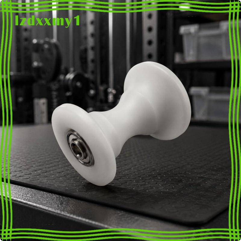 [Kiddy] Flared Ends Fitness Pulley Wheel White Ball Bearing Pulley Wheel อุปกรณ์ออกกําลังกายขนาดกะทั
