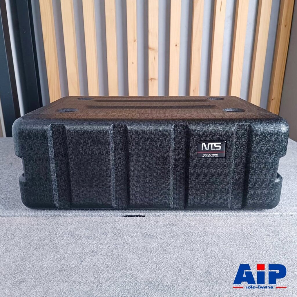 NTS PE-3US RACK ลึก10นิ้ว แร็ค รุ่น PE 3US 10" โพลีเอทิลีน ตู้Rack กล่องใส่อุปกรณ์เครื่องเสียง rack 