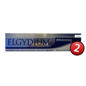 ยาสีฟัน Elgydium Whitening Anti-Plaque - 2 หลอด KEEK