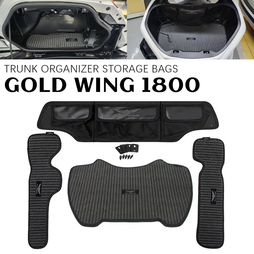Goldwing 1800 Trunk Organizer กระเป๋าสําหรับ HONDA GL1800 อุปกรณ์เสริม GoldWing1800 GL 1800 Goldwing