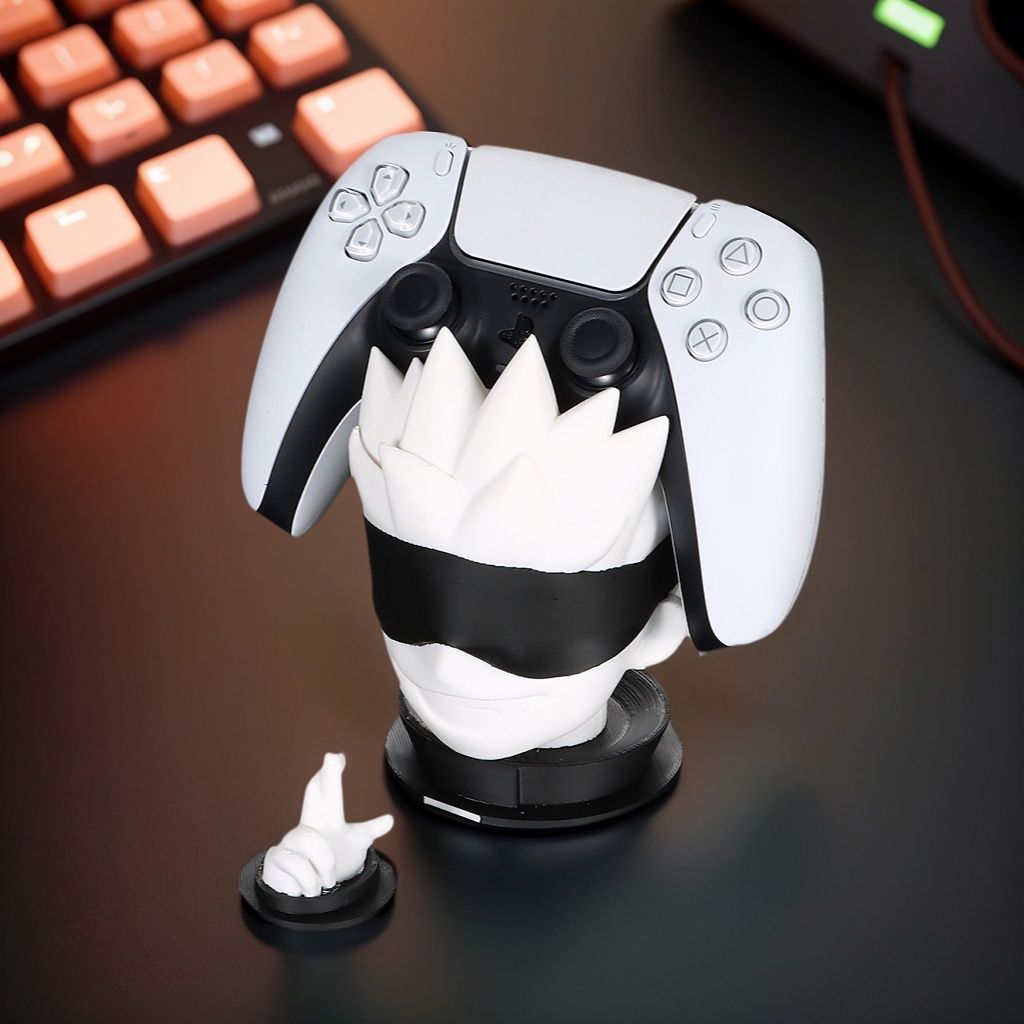 ตุ๊กตาคอนโทรลเลอร์ขาตั้ง, Universal Gamepad Holder Fit PS5 PS4 Xbox Switch Pro Controller, Cool Desk Decor, วันเกิดคริสต์มาสของขวัญสําหรับแฟนนักเล่นเกม, Jujutsu Kaisen