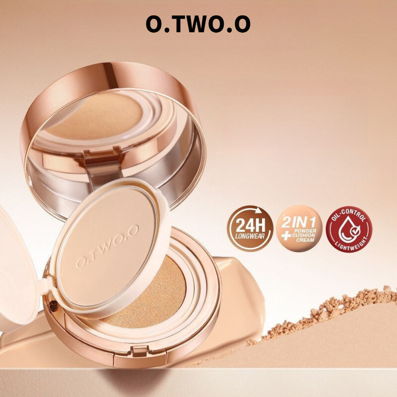 LING·เขา. คุณ O Makeup-Heavy Soft Powder Cake Air Cushion Cream Moisturizing Air Cushion BB Frost ใช