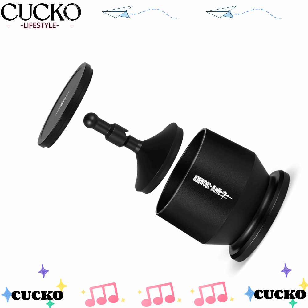 CUCKO กาแฟ Dosing Cup, Aluminium Alloy Black Blind Shaker, Dosing Ring กด Espresso Portafilter ผู้ถื