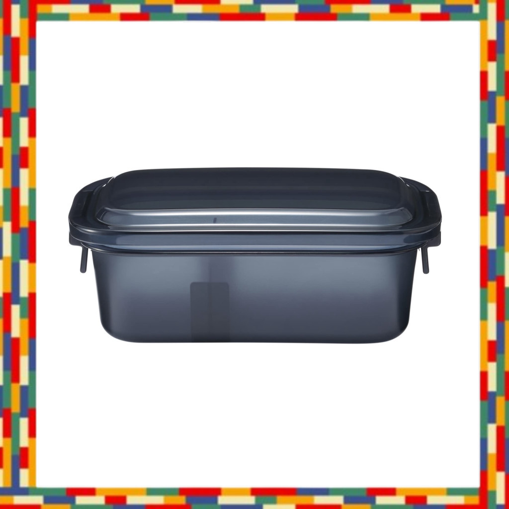 Muji Washable Bento Box Black 670mL 82994308